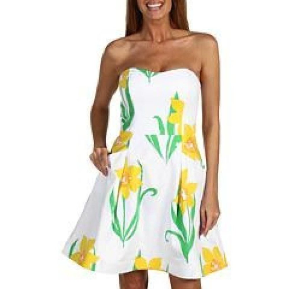 Lilly Pulitzer Daffodil Blossom Dress, Size 4